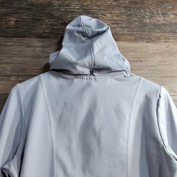 Puma Women's Light Gray Full Zip Hoodie - Picture 9 of 10